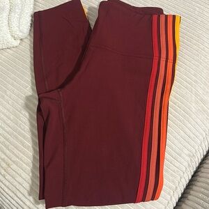 LULULEMON Striped Leggings